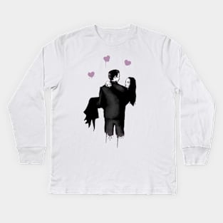 Spooky Love Kids Long Sleeve T-Shirt